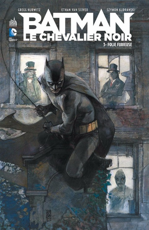 Couverture de l'album Batman : Le Chevalier Noir Tome 3 Folie furieuse