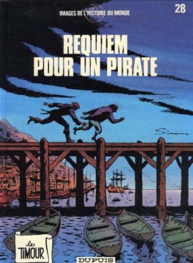 Couverture de l'album Les Timour Tome 28 Requiem pour un pirate