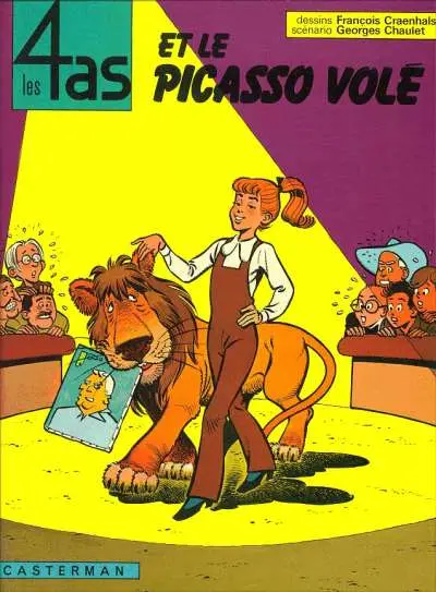 Les 4 as Tome 12 Les 4 as et le Picasso volé