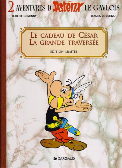 Couverture de l'album Astérix Édition limitée Volume 11 Le cadeau de César -  La grande traversée