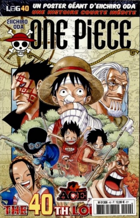 Couverture de l'album One Piece La collection - Hachette The 40th Log