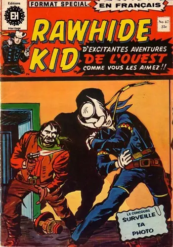Rawhide Kid N° 47 Fusillade avec BlackJack Bordon