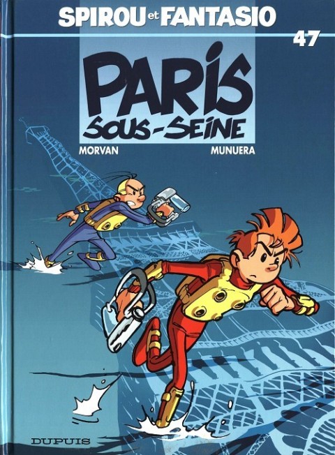 Couverture de l'album Spirou et Fantasio Tome 47 Paris-sous-Seine