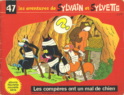 Couverture de l'album Sylvain et Sylvette Tome 47 Les Compères ont un mal de chien