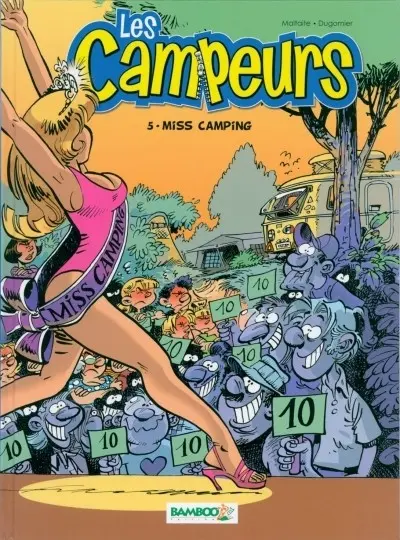 Les Campeurs Tome 5 Miss Camping