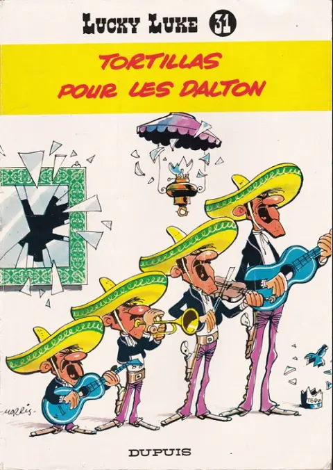 Couverture de l'album Lucky Luke Tome 31 Tortillas pour les Dalton
