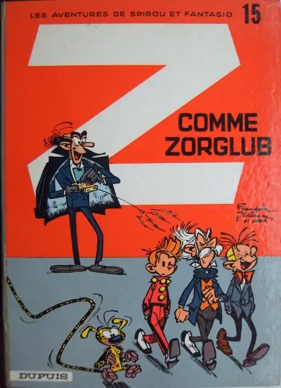 Couverture de l'album Spirou et Fantasio Tome 15 Z comme zorglub