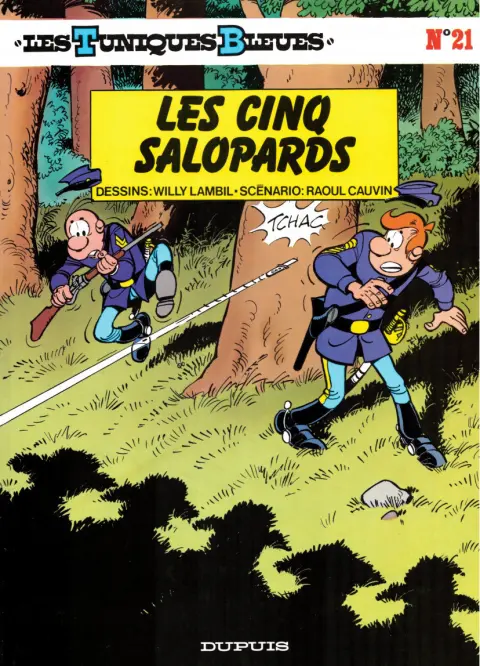 Les Tuniques Bleues Tome 21 Les cinq salopards