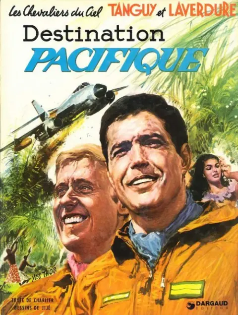 Couverture de l'album Tanguy et Laverdure Tome 11 Destination Pacifique
