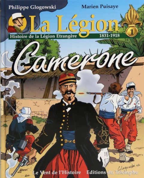 Couverture de l'album La Légion Tome 1 Camerone