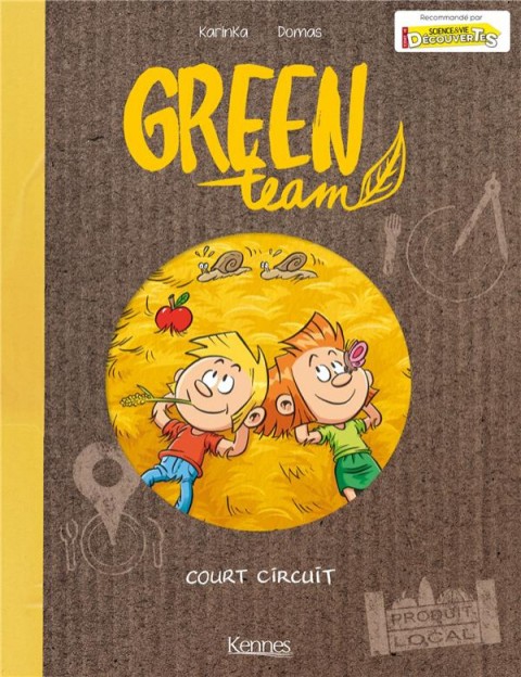Couverture de l'album Green Team Tome 3 Court circuit