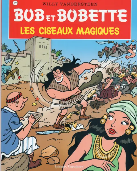 Couverture de l'album Bob et Bobette Tome 122 Les ciseaux magiques