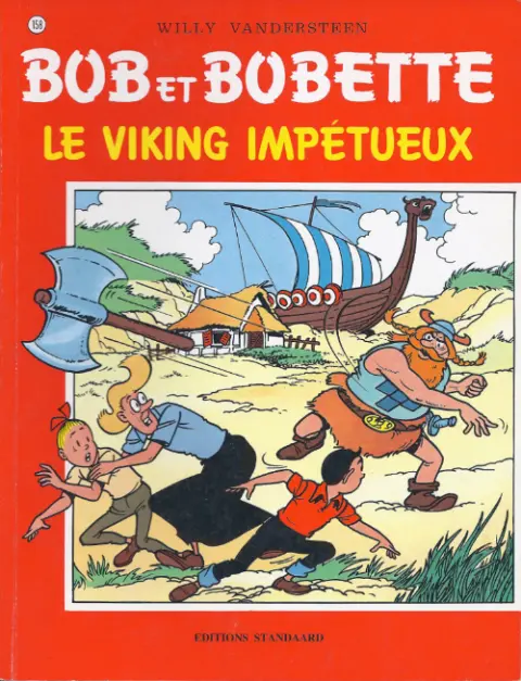 Couverture de l'album Bob et Bobette Tome 158 Le viking impétueux