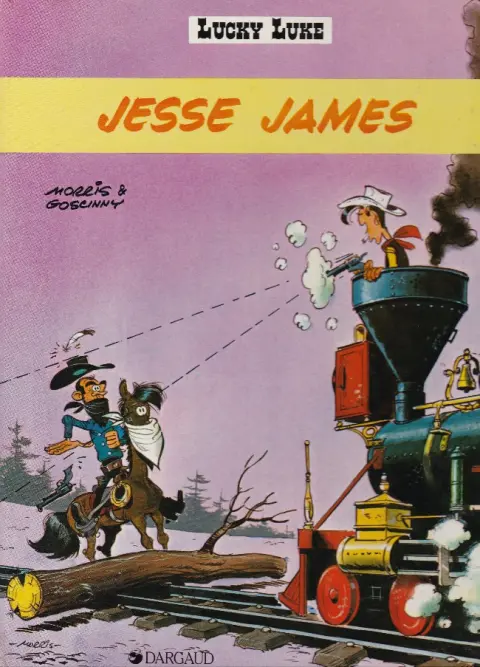 Couverture de l'album Lucky Luke Tome 35 Jesse James