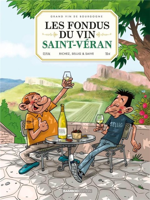 Couverture de l'album Les Fondus du vin Tome 9 Saint-Véran