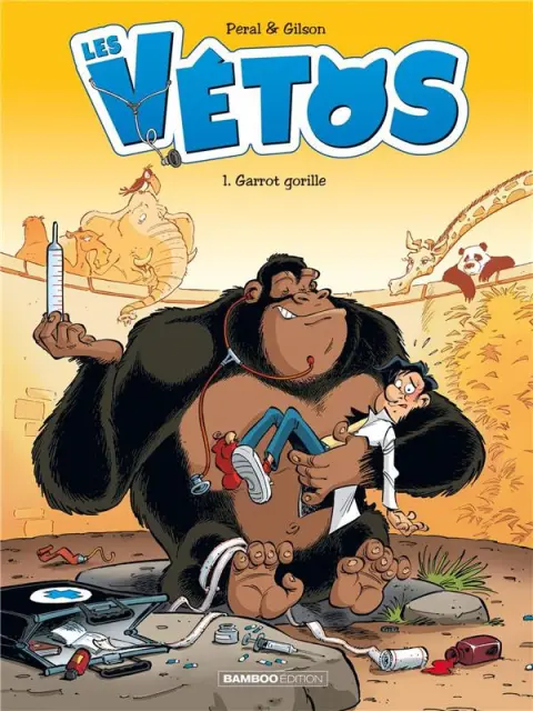 Couverture de l'album Les Vétos Tome 1 Garrot gorille