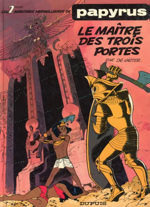 Couverture de l'album Papyrus Tome 2 Le maître des trois portes