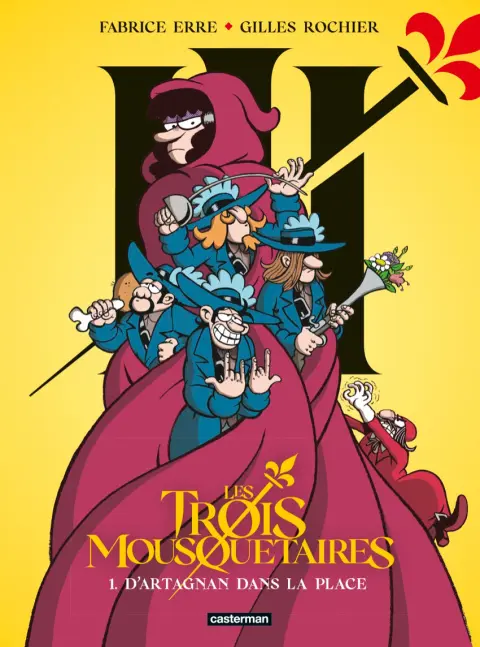 Les trois Mousquetaires (Erre / Rochier)