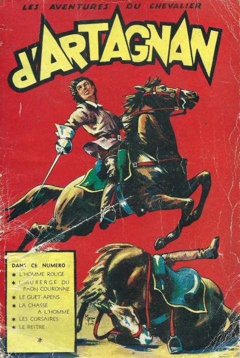 Couverture de l'album D'Artagnan (Les aventures du chevalier) Album N° 1
