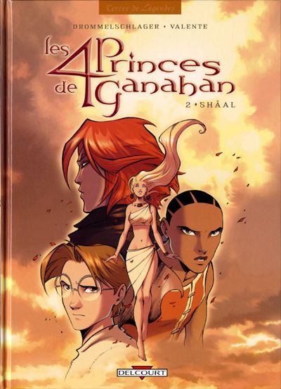 Couverture de l'album Les 4 princes de Ganahan Tome 2 Shâal