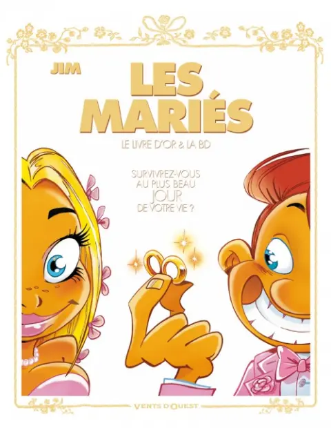 Couverture de l'album Jim et ses copains Les Mariés : Le Livre d'or & la BD