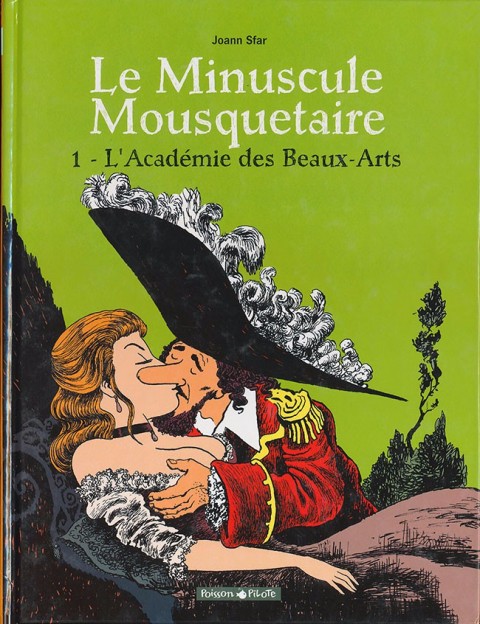 Couverture de l'album Le Minuscule mousquetaire Tome 1 L'académie des Beaux-Arts