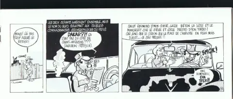 Planche de l'album Les aventures de Raymond Ventout Le Mystère de l'Intérieur ou T'attires le mauvais Sort, Gueux !
