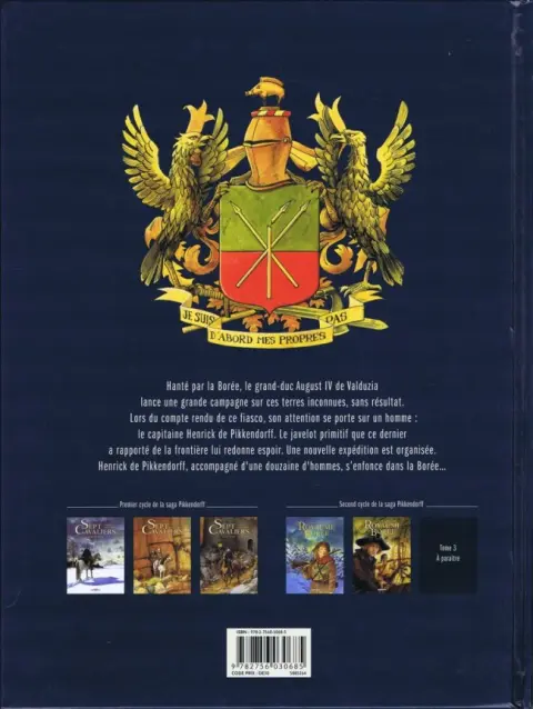Verso de l'album Le Royaume de Borée - La Saga des Pikkendorff Tome 2 Henrick