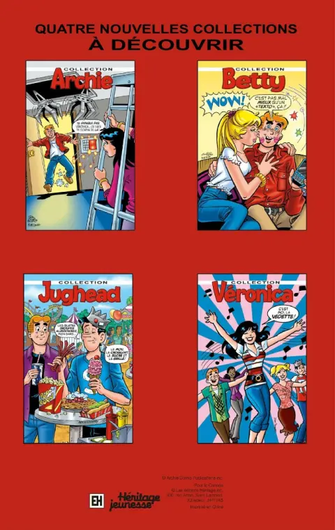 Verso de l'album Archie Collection Tome 1 Un garçon recommandable
