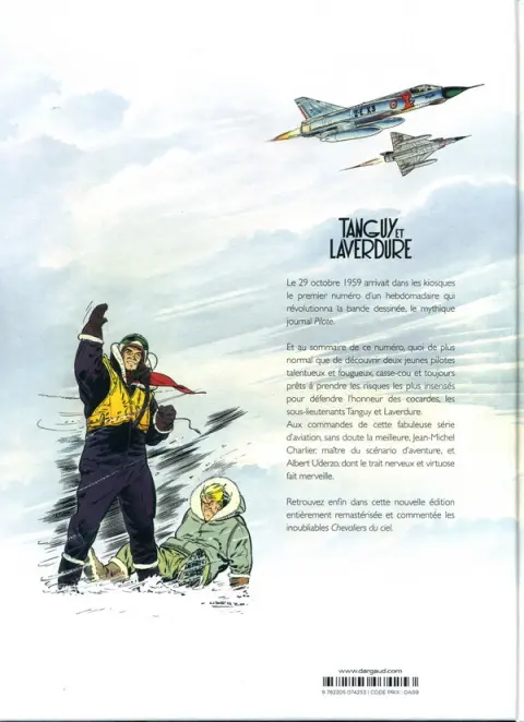 Verso de l'album Tanguy et Laverdure L'Intégrale Tome 3 Cap Zéro