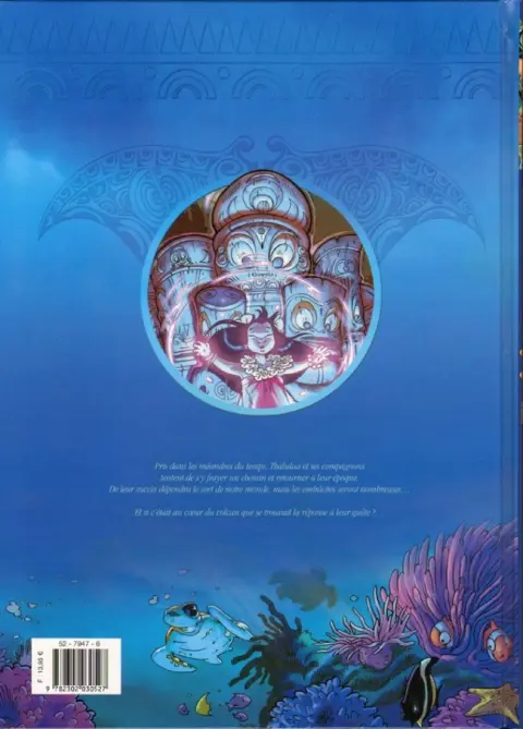 Verso de l'album Thalulaa Tome 2 Alizées temporelles