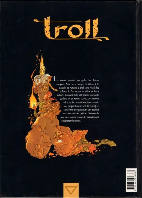 Verso de l'album Troll Tome 4 En vers et contre tous