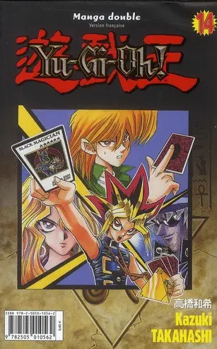 Verso de l'album Yu-Gi-Oh ! Manga Double 13-14