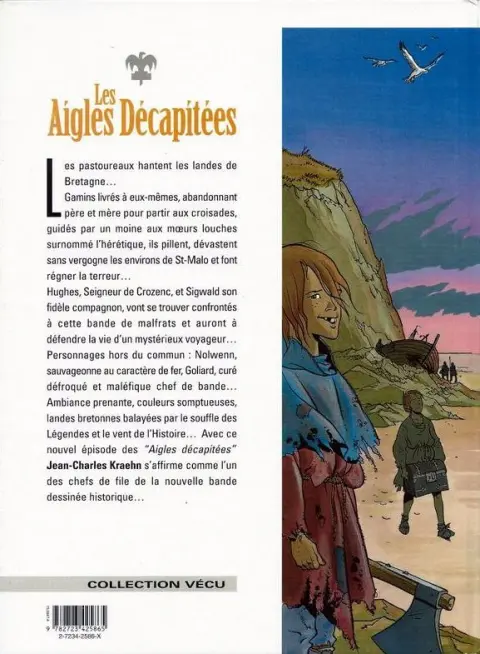 Verso de l'album Les Aigles décapitées Tome 4 L'hérétique