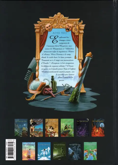 Verso de l'album De Cape et de Crocs Tome 8 Le maître d'armes