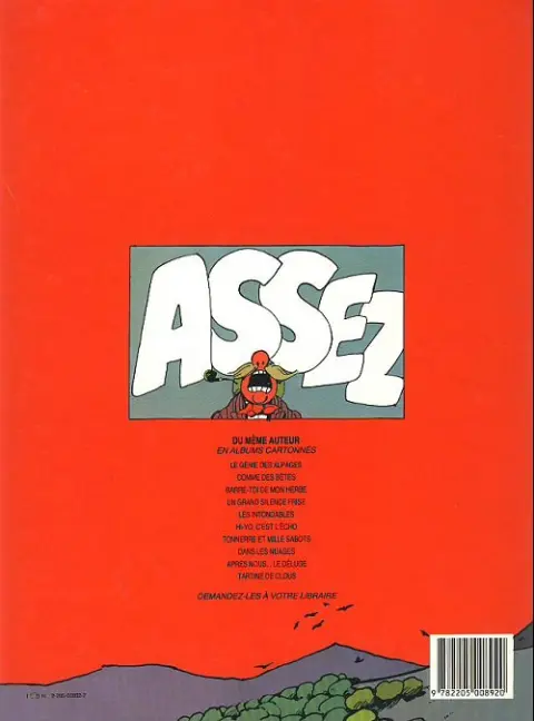 Verso de l'album Le Génie des Alpages Tome 2 Comme des bêtes