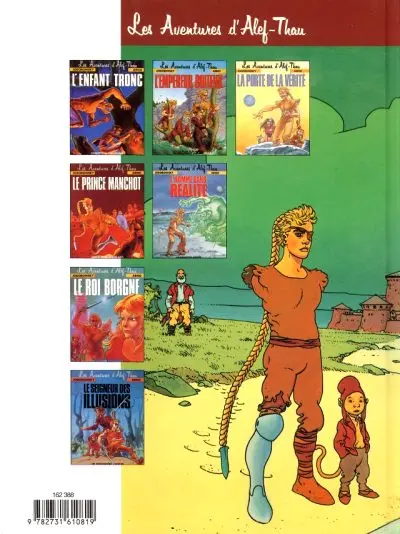 Verso de l'album Les aventures d'Alef-Thau Tome 7 La porte de la vérité