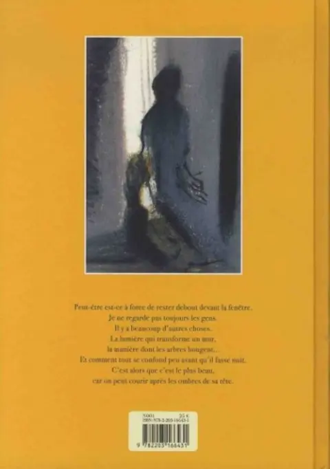 Verso de l'album L'Homme à la fenêtre