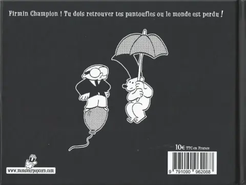 Verso de l'album Les aventures de Firmin Champion