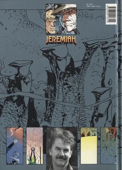 Verso de l'album Jeremiah Tome 4 Les yeux de fer rouge