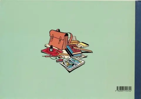 Verso de l'album Le Jeune Albert