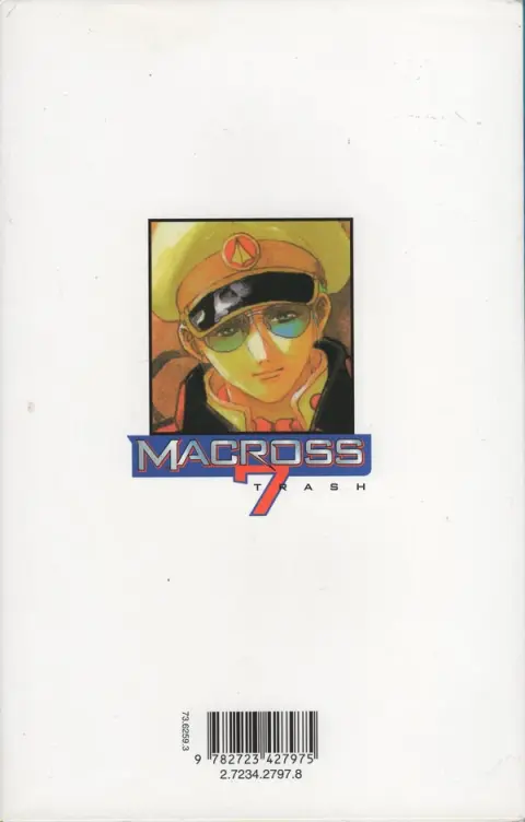 Verso de l'album Macross 7 trash N° 5