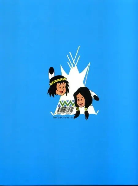 Verso de l'album Moky et Poupy Tome 9 Moky et poupy et le bonhomme de neige