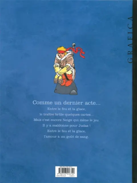 Verso de l'album Neige Tome 7 Les trois crimes de Judas