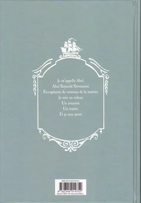 Verso de l'album Le Port des Marins Perdus