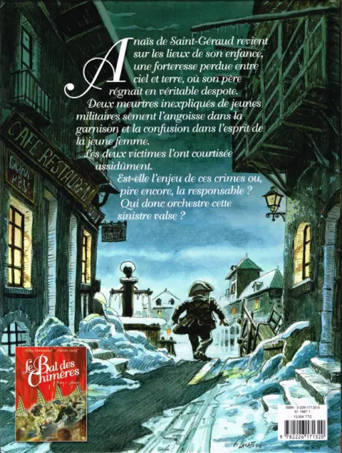 Verso de l'album Le Bal des chimères Tome 2 Labyrinthes