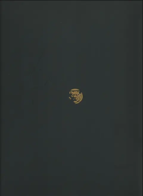 Verso de l'album Le Troisième Testament - Julius Julius II - Esquisses