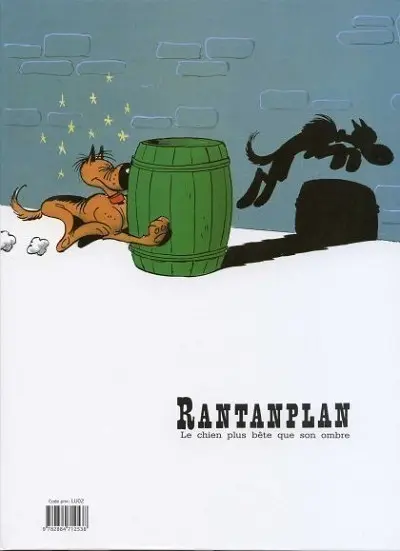 Verso de l'album Rantanplan Tome 18 Chien d'arrêt - Bêtisier 8