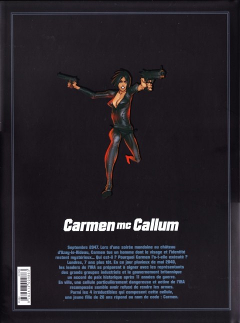 Verso de l'album Carmen Mc Callum - Code Mc Callum Intégrale 0