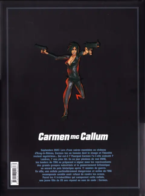 Verso de l'album Carmen Mc Callum - Code Mc Callum Intégrale 0